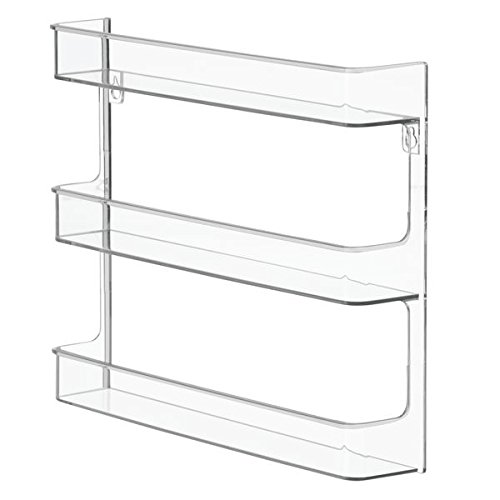 mDesign Nagellackregal für die Wandmontage – Kosmetikablage aus Kunststoff für den Schminktisch oder Schrank – perfekte… – Bild 6