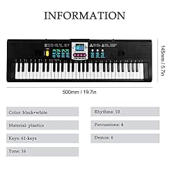 Clavier Piano 61 Keys Musique Numérique Clavier Électronique Piano Électrique Multifonctionnel Piano - Les Beatles, Paul McCartney, John Lennon, RIngo Starr, George Harrison Clavier Piano 61 Keys Musique Numérique Clavier Électronique Piano Électrique Multifonctionnel Piano – Image 4