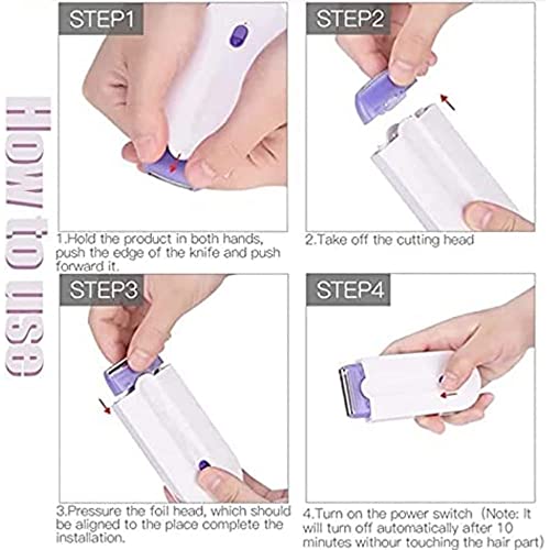Heolien Sunday Skn Silky Smooth Hair Remover For Women, Silky Smooth Hair Eraser Painless Hair Removal, Apply To Any Part Of The Body #TOP3