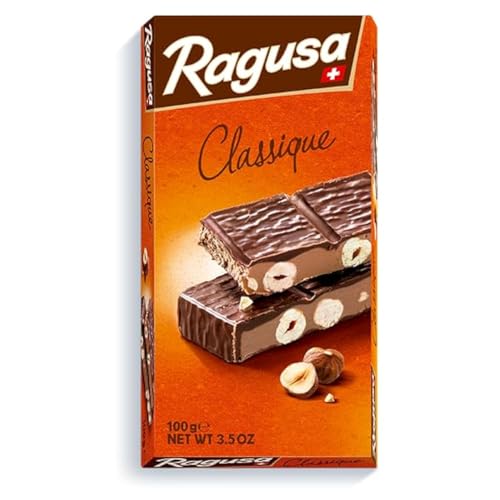 Ragusa Classique Chocolate Bar With Hazelnut 100 Grams
