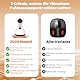 Vitaflow Lymphatic 2.0, Venopulse Neuropathie Fußmassagegerät, Vibrastone Geschenk Vatertag, Bein Massagegerät mit Wärmefunktion und Vibration, Fussmassagegerät