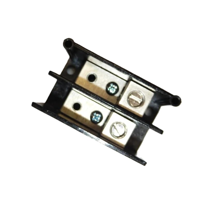 1 Pc Power Distribution Block 2 Pole 115 Amp 600 Volt High Amperage Dual Position Terminal for Industrial Panel Wiring