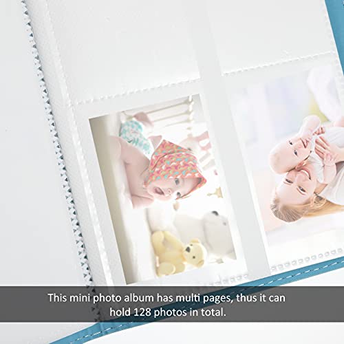 EXCEART Álbum de Foto Da Carteira Compatível Com Fujifilm Instax Mini Filme Instantâneo 11 Mini PU d