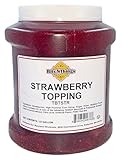 Bits N Things Strawberry Dessert Topping | Ice Cream, Sundaes, Pie | Kosher & Made in America | 64 oz.