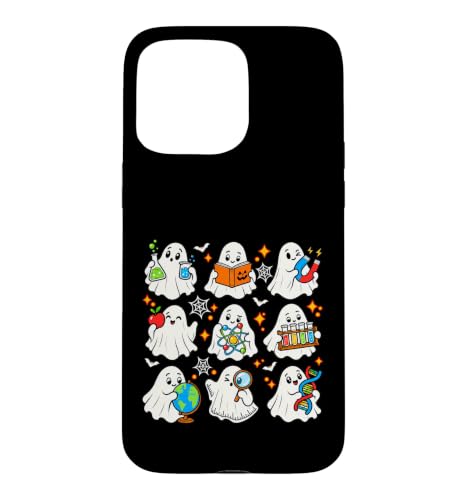 Halloween Teacher Ghosts Science Teaching Costume �X�}�z�P�[�X iPhone 15 Pro Max �p
