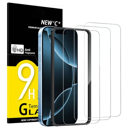 NEW'C für iPhone 18 Pro Max für Panzerglas Schutzfolie mit Montagehilfe – Ansicht 1