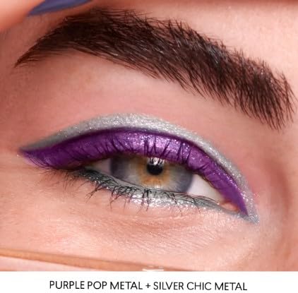 CyPlay Eyes Lines Lápiz delineador Purple Pop Metal 1.2 g miniatura 2