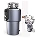 Produktbild RENYAYA Food Waste Disposer eingebaute Luft schwenkst Haushaltsschwenke Grinder Grinder Cleaner 4-Stage-Grinding Technology,Gray