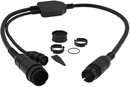 Raymarine Axiom RealVision to 25-Pin RealVision & 7-Pin Embedded Transducers Adapter Y-Cable