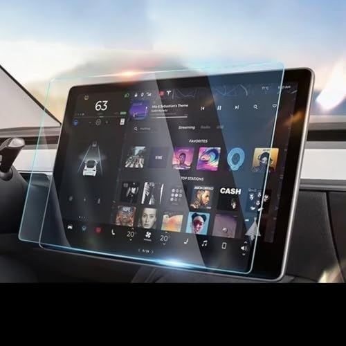 Protecteur écran GPS voiture HD clear guard haut de gamme pour Tesla 2024-2026