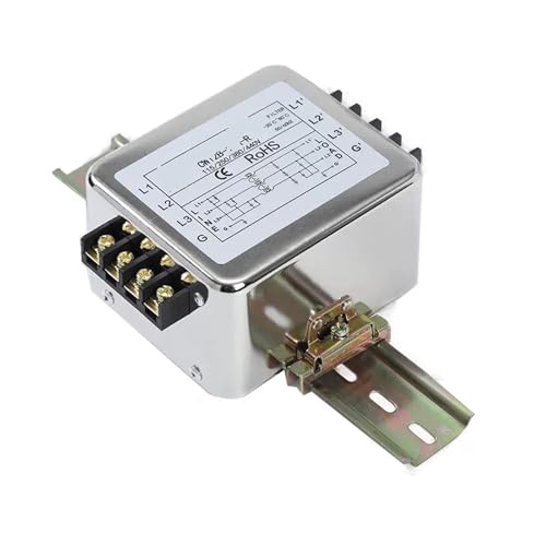 Filtro de alimentación de CA trifásico 380V antiinterferencia 20A 2