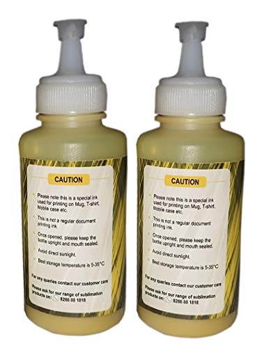 Yorkker® Sublimation Ink DXT SUB for Heat Transfer Printing on Mugs, Mobile Cases, Polyester T-Shirts etc Suitable for Epson Printers L800, L1800,... - Image 3