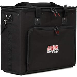 Gator Cases Portable 4U Rack Bag with 14″ Rackable Depth; (GRB-4U)