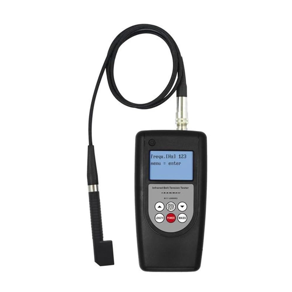 NURII Potable Belt Tension Tester, BTT-2880R5, Measurement Range 10Hz~500Hz, Belt Belt Tension Meter