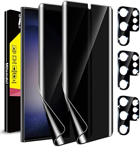 Milomdoi Privacy Screen Protector for Samsung Galaxy S23 Ultra