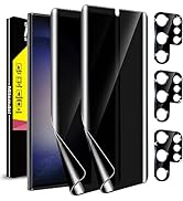 Milomdoi [2+3Pack for Samsung Galaxy S23 Ultra Privacy Screen Protector [Not Glass] Accessories 2...