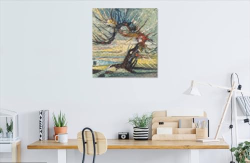 Otto Mueller Poster Ein Baum 101 x 101 cm tableau décoration murale carré