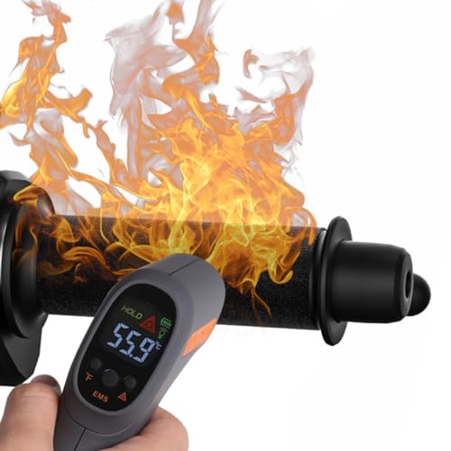 Almohadilla térmica impermeable moto 12v con interruptor calefactable invierno 5