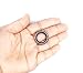EAI Oil Seal 17mm X 25mm X 4mm (3 PCS) TC Double Lip w/Spring. Metal Case w/Nitrile Rubber Coating
