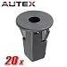 PartsSquare 20pcs Fender Liner Fastener Rivet Push Type Retainer Car Clips Bumper Fender Clip Replacement for Pontiac Toyota Land Cruiser Corolla Camry Auto Body Retainer Clips
