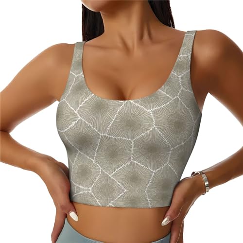 Débardeur entraînement femme Petoskey gilet sport rembourré top fitness respirant