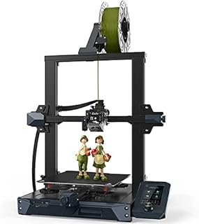 Official Creality Ender 3 S1 3D Printer with Direct Drive Extruder CR Touch Auto Leveling High Precision Double Z-axis Screw Silent Board Printing Size 8.6X8.6X10.6in, Upgrade Ender 3 V2 for Beginners