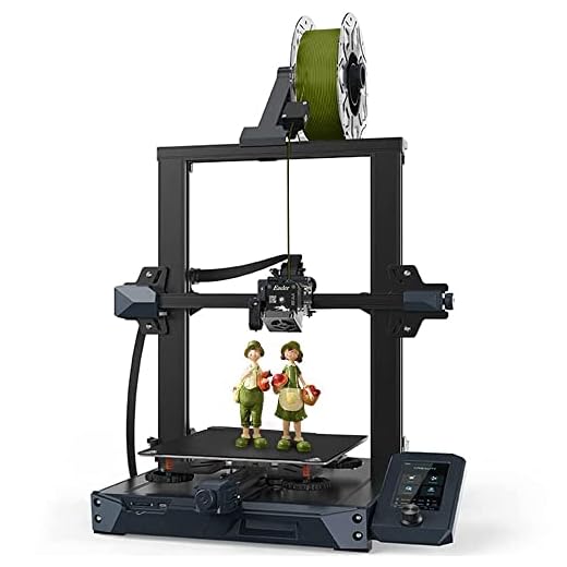 Official Creality Ender 3 S1 3D Printer with Direct Drive Extruder CR Touch Auto Leveling High Precision Double Z-axis Screw Silent Board Printing Size 8.6X8.6X10.6in, Upgrade Ender 3 V2 for Beginners