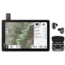 Garmin Tread XL - Baja Chase Edition, Rugged, ultrabright 10 Off-Road Chase Navigator, Portable GPS for Baja Support Trucks, Team Tracking with Built-in inReach Satellite Communication with Wearable4U Black EarBuds Bundle