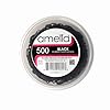 Amelia Beauty 500 Count Small Rubber Bands for Hair – ½" Black- Made in USA - Recloseable Container - Mini Hair Elastics for Braids, Ponytails, Cornrows & Twists – Strong Hold Ponytail Holders #2