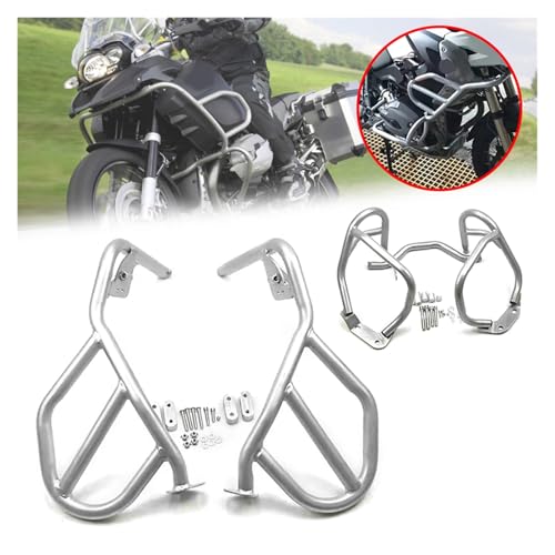 Cage cascade moto pour explorer les chemins en BMW R1200GS de 2008 à 2012