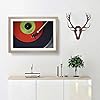 Turntable Record Vinyl Framed Print | A2 Oak Framed Wall Art | Ready to Hang | Modern Nature Picture | Living Room Bedroom Lounge Office #2
