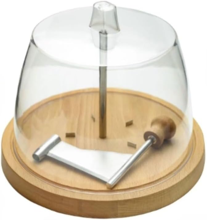 Youlines木製のチーズスライスナイフ、チーズおろし金、多機能、チーズとチョコレートのスライスに使用、ホテル、コーヒーショップ、