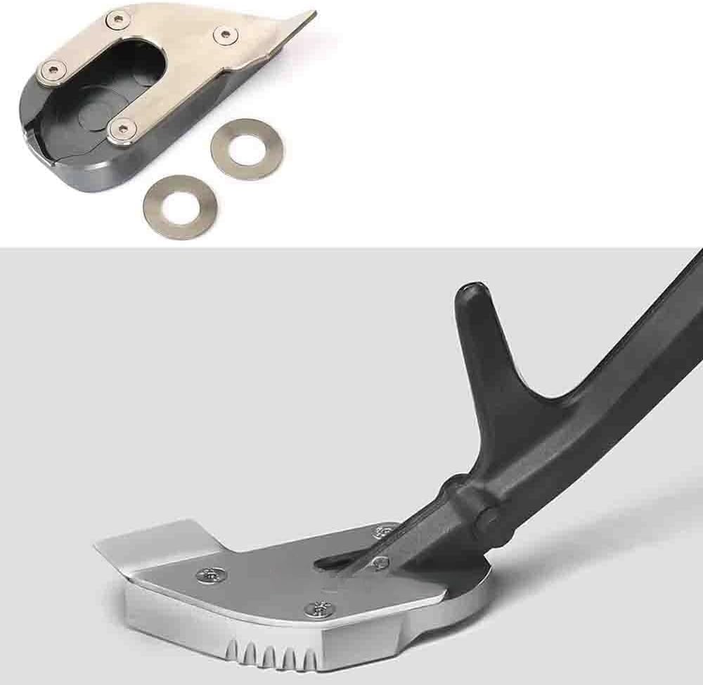 Motorcycle Support Stand Plate Kickstand for R1300GS for Adventure R 1300 GS 1300GSA 2023 2024 2025 Motorcycle Kickstand Side Stand Vergroter Plaat Base Extension Pad