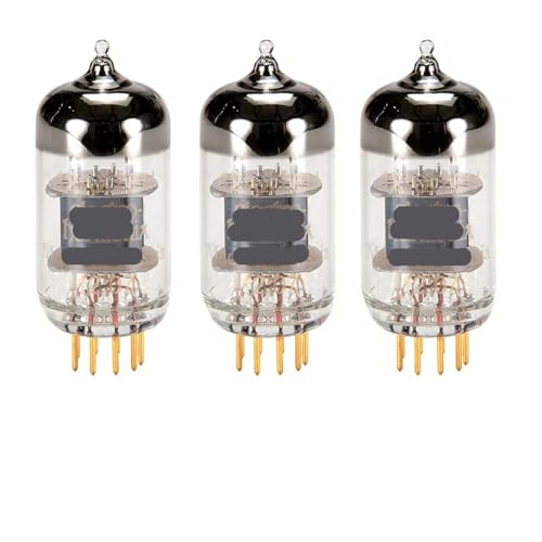 3 Pcs 12AX7 ECC83 Gold Pin Gain Matched Three (3) Vacuum Tubes -