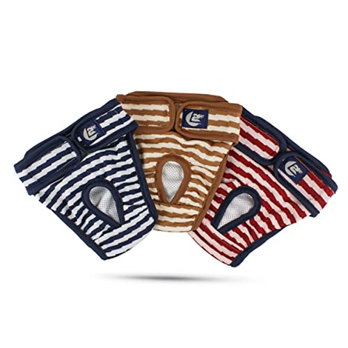 Mipcase 3 Peças De Lingerie Roupas Para Cachorros Fraldas Laváveis ​​Para Cachorros Fraldas Para Cac