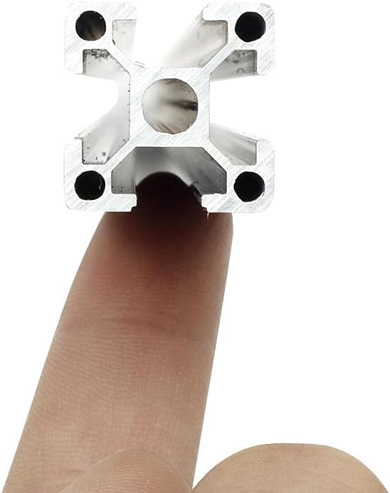 Lathe tools Black 100-1200mm 2020 T-slot Aluminum Extrusions Aluminum Profiles Frame for CNC Engraving Machine (Color : 650mm)