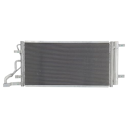 Image of TRQ Air Conditioning A/C Condenser Receiver Drier Compatible with 2017-2018 Hyundai Elantra HY3030172