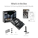 TUF Gaming X870E-PLUS WIFI7 AMD X870E ATX Motherboard with 16+2+1 80A Power Stages, DDR5 Support with AEMP, PCIe 5.0 x16 with PCIe Slot Q-Release Slim, Four M.2 Slots, WiFi 7 with ASUS WiFi Q-Antenna - Image 6