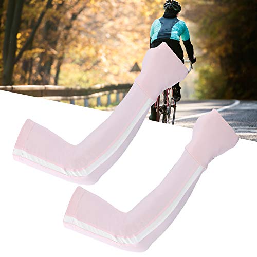 Manga comprida anti-UV, protetor solar para braço com design ergonômico para corrida, ciclismo e con