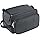 Buruis Extra Large Toiletry Bag for Men, Travel Toiletry Organizer Dopp Kit Water-resistant Shaving Bags, PU Leather Cosmetic Bathroom Shower Bag for Toiletries, Grooming, Accessories (Black)