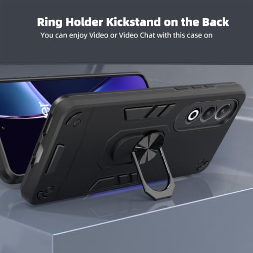 Image of NDCOM for Slim for OnePlus Nord CE 4 - Durable OnePlus Nord CE4 Cover, Precision Fit One Plus Nord CE4 Back Cover, Protective One Plus Nord CE 4 Cover Ring Holder Case