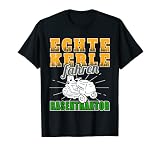 Echte Kerle fahren Rasentraktor - Lustige Rasenmäher Rasen T-Shirt