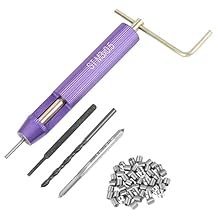 Helicoil Thread Repair Kit, 50pcs Stainless Steel Coiled Wire Helical Screw Thread Inserts, with Dedicated Tap, Installation Tool, Breaker and Drill Bit, M3 x 2D