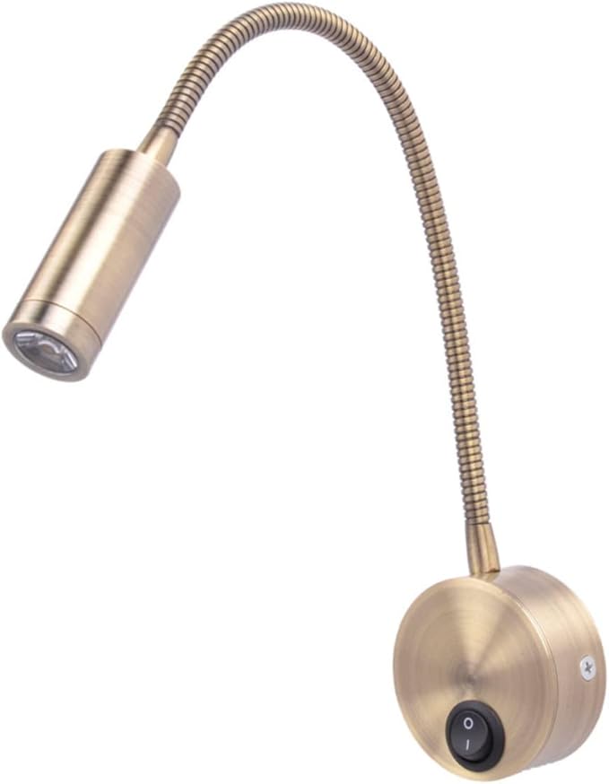 LIFKOME 1pc Stylish EuropeanStyle Led Reading Wall Lamp for Bedroom