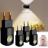 【Instant Setup – Just Plug In and It Works】The night lights plug into wall no tools, no complicated instructions. Simply plug it into any standard wall outlet, and you’re done! It starts working immediately, providing soft, warm light exactly when you need it