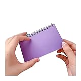 Spiralnotizbuch, Spiralnotizbuch, abreißbares Spiralnotizbuch, Handkonto, Notizblöcke mit losen Blättern, Notizbuch for Memos, Tagebuch, Skizzenbuch, Spiralnotizbuch for Schule, Büro, Geschäftsbedarf,