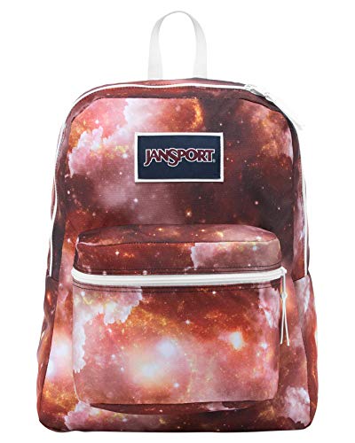 [ジャン スポーツ]JanSport OVEREXPOSED BACK BAG BLACK MULTI RED GALAXY BACKBACK JT08W0MV [並行輸入品]