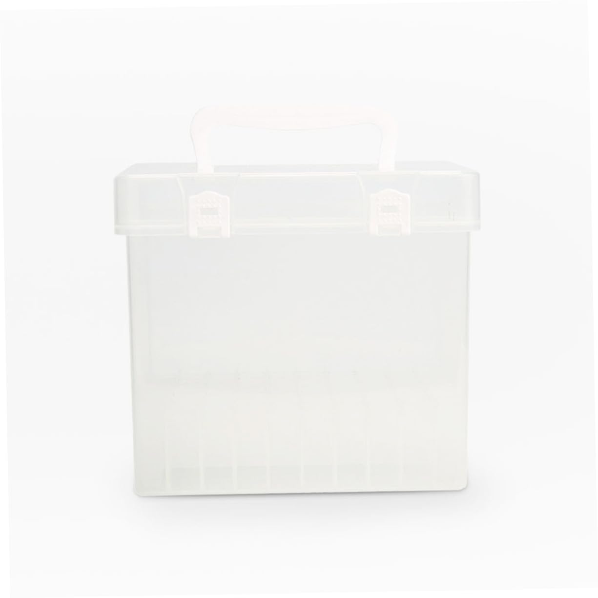 NUOBESTY Organizer Portatile per Cancelleria Bianco Scatola Stoccaggio per e Materiale Scolastico per Uffici Scuole