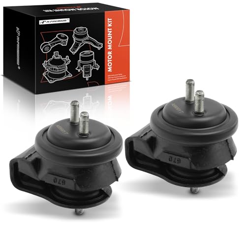 A-Premium Front Left and Right Engine Motor Mount Kit Compatible with Suzuki Grand Vitara 2006 2007 2008, 2.7L, 2-PC Set, Replace# 1161066J00, 1161066J01