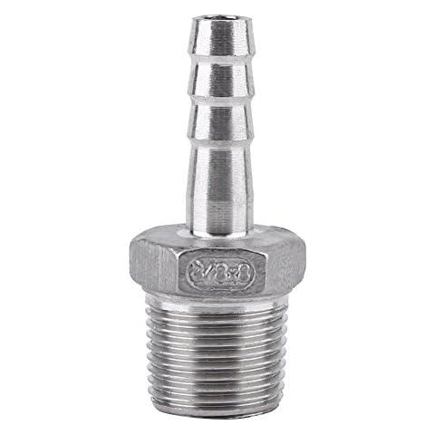 Conector de Cola de Manguera de Lengüeta SS304 Rosca de Acero Inoxidable Cover